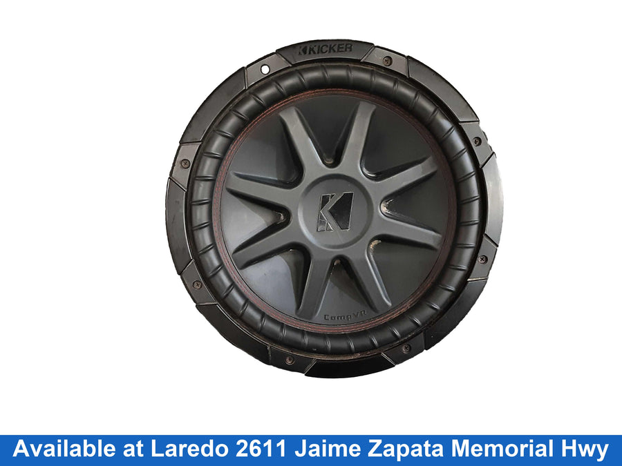 Kicker Compvr Black Car Sub-Woofer