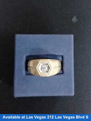 Women's Ring - Solitaire - Yellow Gold 10k (.417) 5 grams Size 20