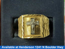 Men's Ring - Yellow Gold 14k (.585) 4.7 Grams Size 9