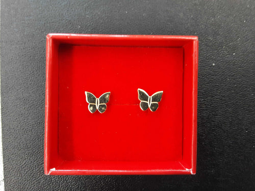 Double Stud Earring - Yellow Gold 14k (.585) 1.6 grams