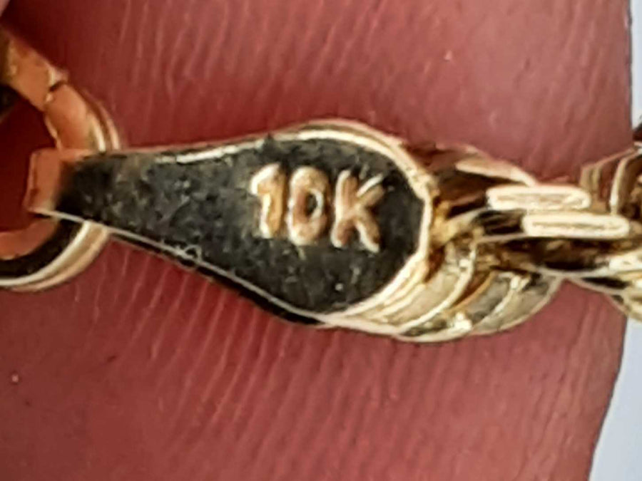 Yellow Gold 10k (.417) 16.4 grams 22 inch