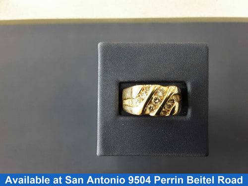 Men's Ring - Yellow Gold 14k (.585) 8.8 grams Size 20