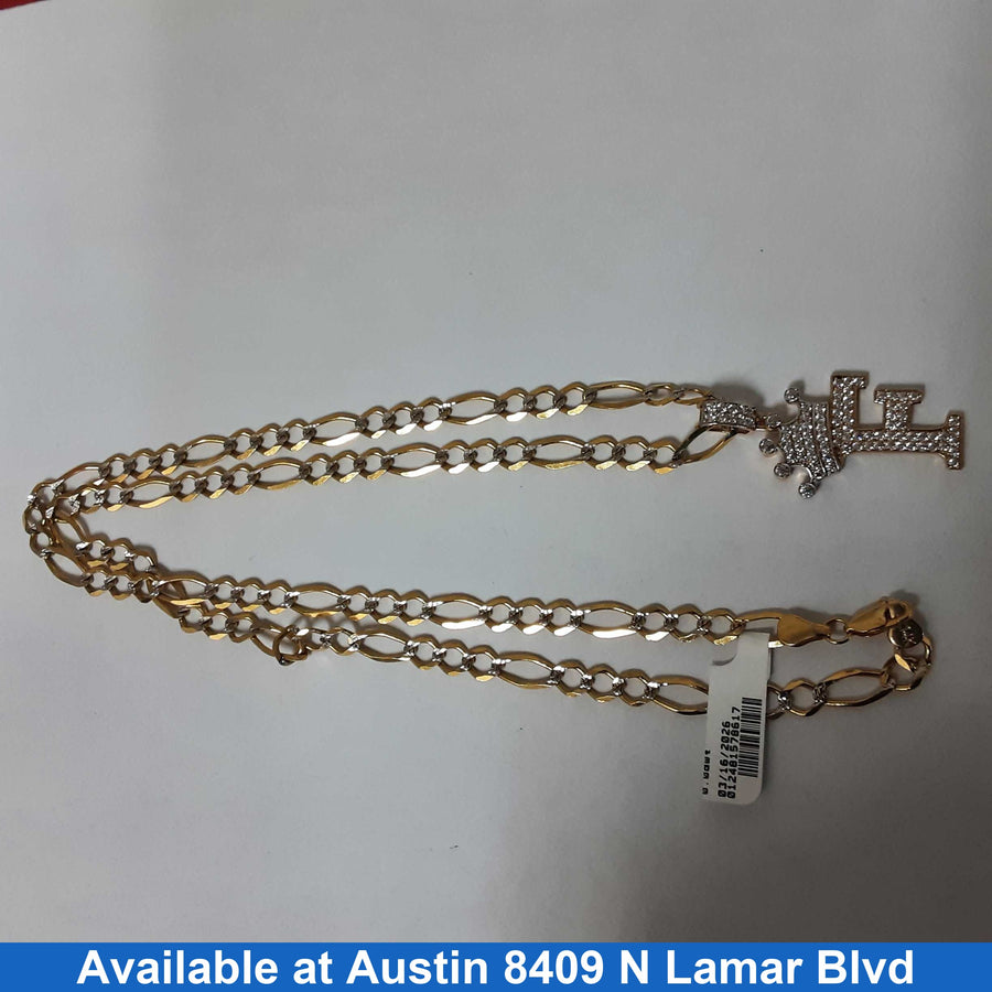 Chain - Yellow Gold 14k (.585) 24.1 grams 26 inch