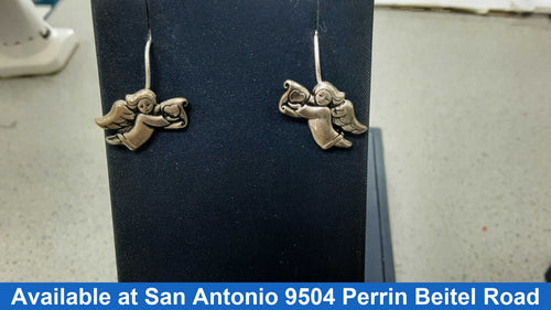 Earrings - Tricolor Gold 14k (.585) 4.6 grams