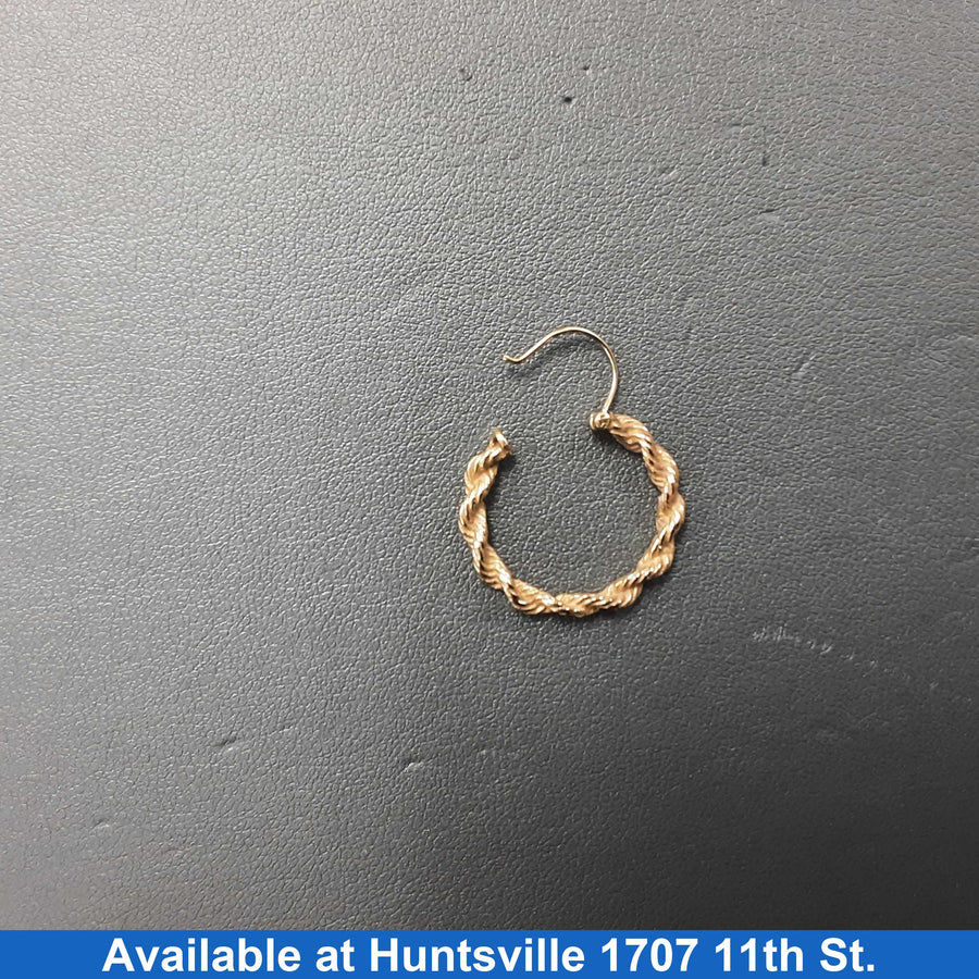 Earrings - Yellow Gold 14k (.585) 4.2 grams