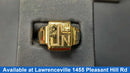 Men's Ring - Yellow Gold 10k (.417) 9.2 grams Size 20