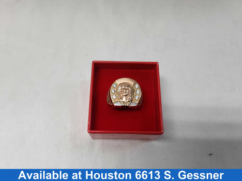Men's Ring - Yellow Gold 14k (.585) 8.6 grams Size 11.5
