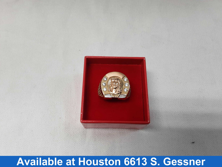 Men's Ring - Yellow Gold 14k (.585) 8.6 grams Size 11.5