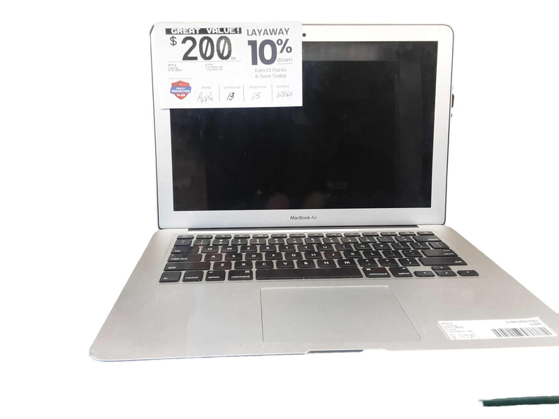 Apple A1466 8 Gb 128 Gb Silver Laptop