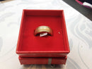 Ring - Wedding Band - Yellow Gold 10k (.417) 6 grams Size 8