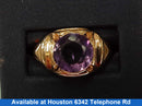 Women's Ring - Yellow Gold 10k (.417) 5.3 grams Size 10.5