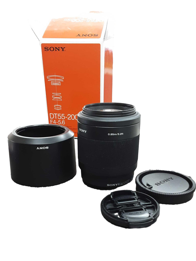 Sony Sal55200 Black Photographic Lens