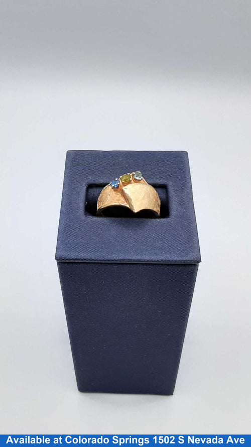 Women's Ring - Mother's - Yellow Gold 10k (.417) 6 grams Size 8