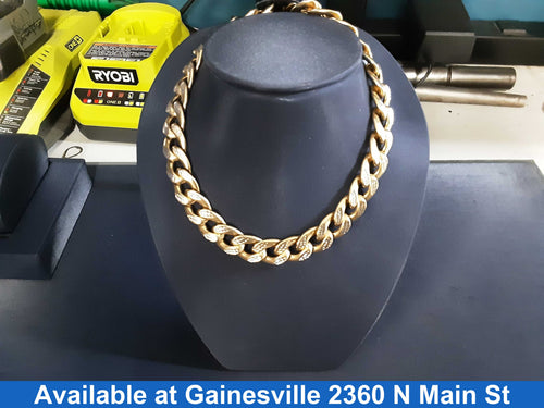Chain - Yellow Gold 10k (.417) 75.4 grams 28 inch