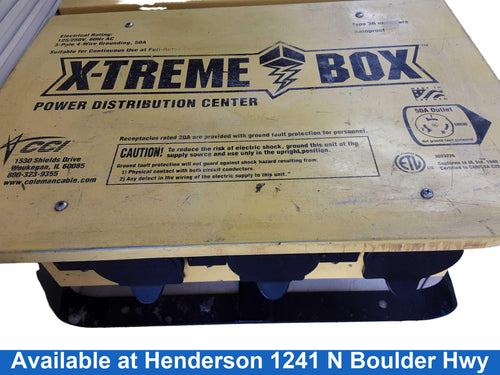 X-treme Box Power Distribution Yellow Power Supply