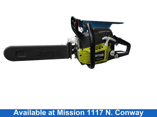 Ryobi Ry3716 Green Chain Saw