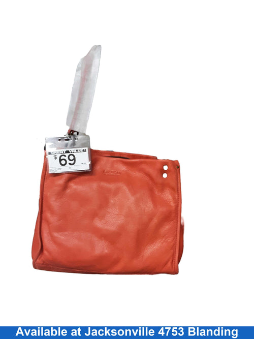 American Leather Orange Purse / Handbag