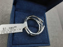 Women's Ring - White Gold 14k (.585) 6.3 grams Size 9