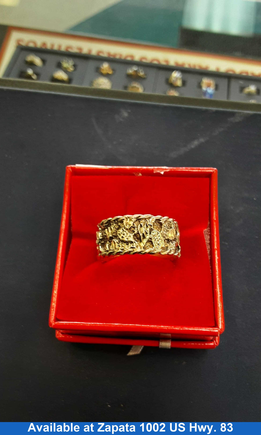 Women's Ring - Yellow Gold 10k (.417) 7.7 grams Size 20