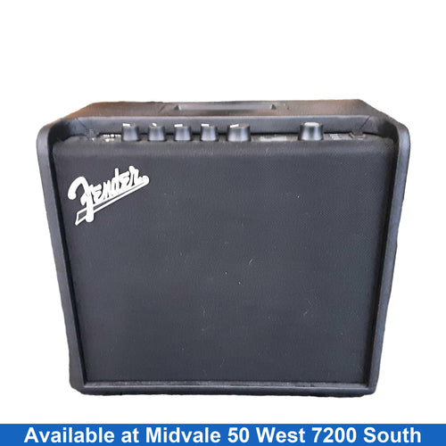 Fender Mustang Lt25 Black Guitar Amplifier