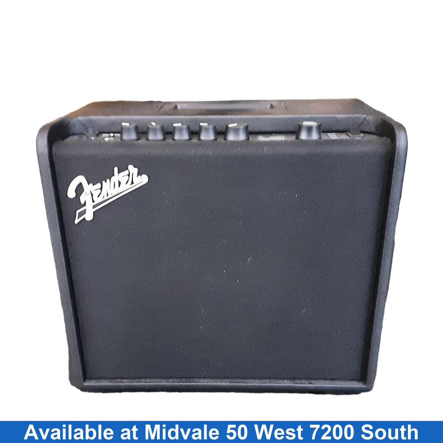 Fender Mustang Lt25 Black Guitar Amplifier