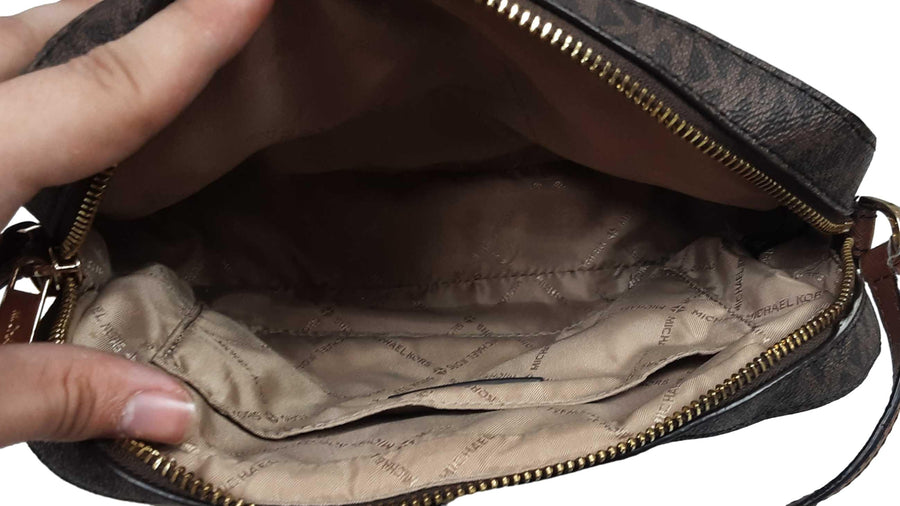 Michael Kors Ac-2309 Brown Purse / Handbag