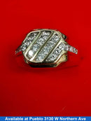 Men's Ring - Yellow Gold 14k (.585) 9.3 grams Size 10.5