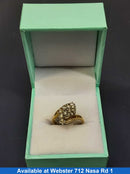 Women's Ring - Yellow Gold 14k (.585) 3.8 grams Size 6.5