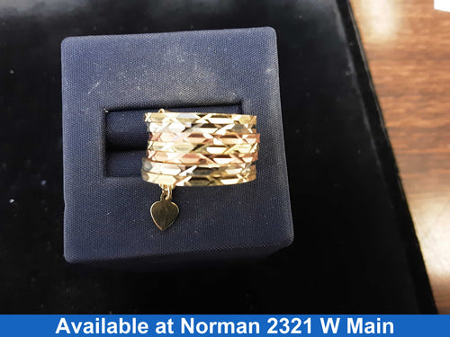 Women's Ring - Yellow Gold 10k (.417) 4.5 grams Size 6