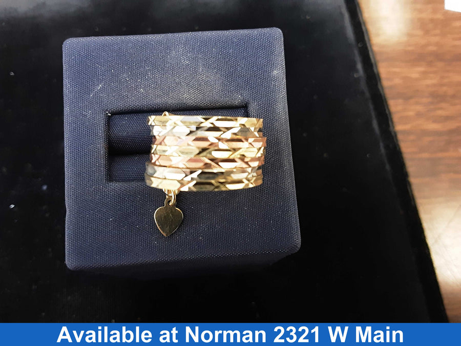 Women's Ring - Yellow Gold 10k (.417) 4.5 grams Size 6