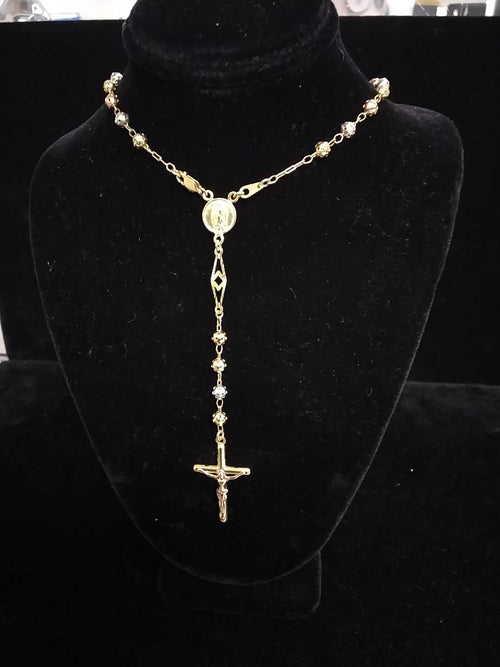 Bead Chain - Yellow Gold 14k (.585) 12 grams 10 inch
