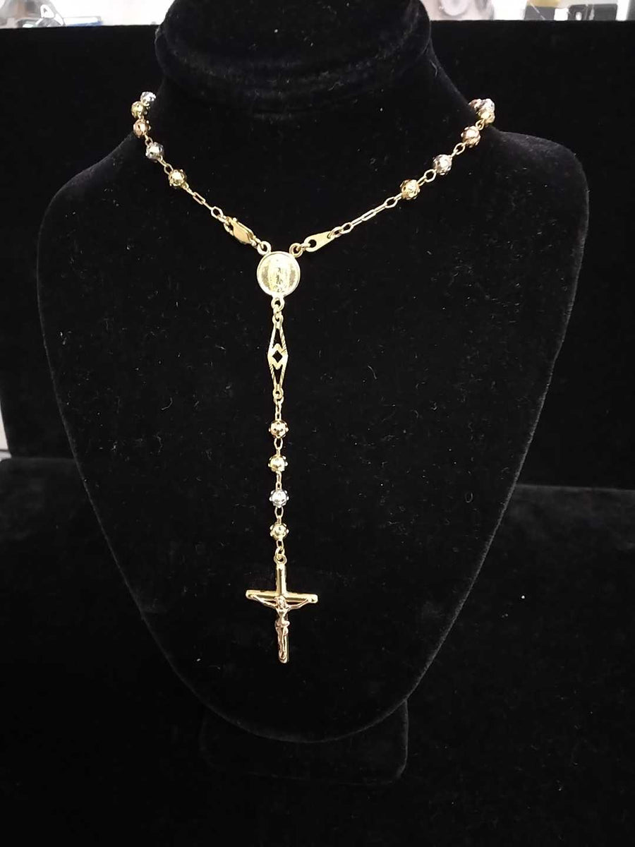 Bead Chain - Yellow Gold 14k (.585) 12 grams 10 inch