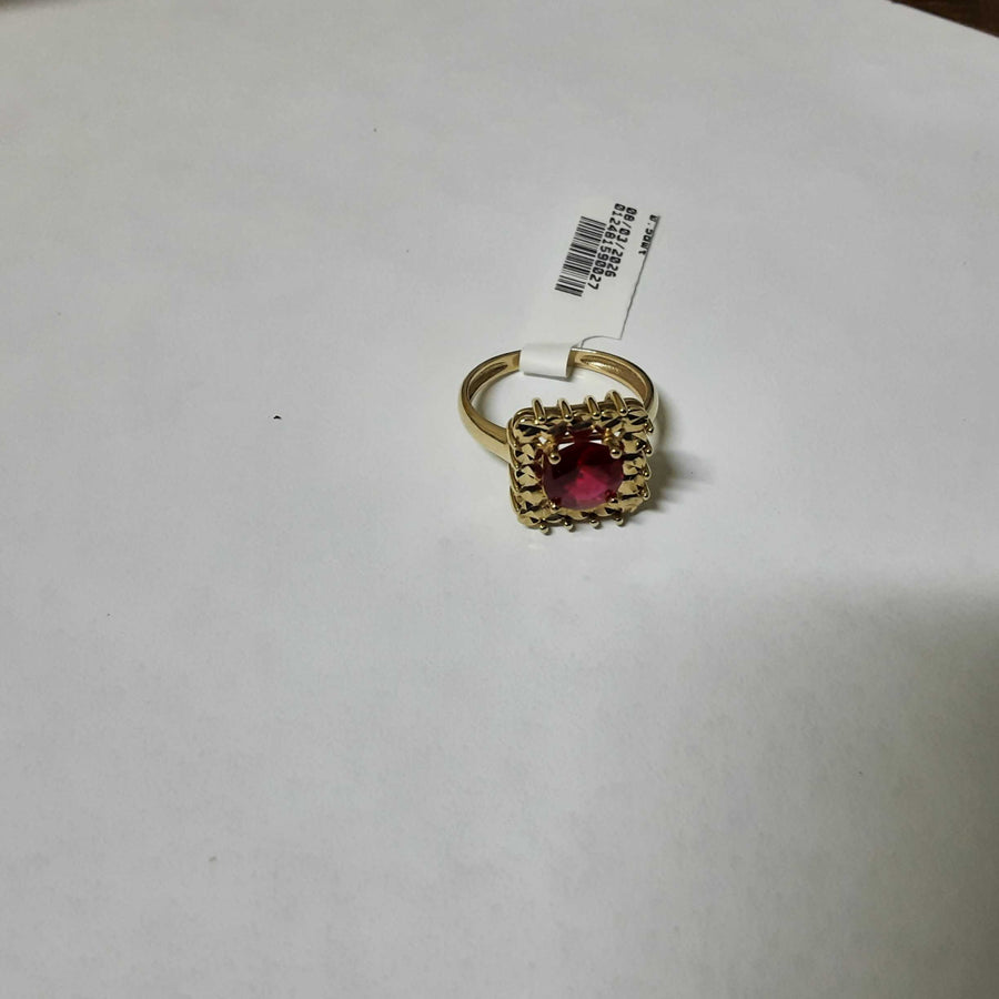 Women's Ring - Yellow Gold 14k (.585) 3.4 grams Size 7.5