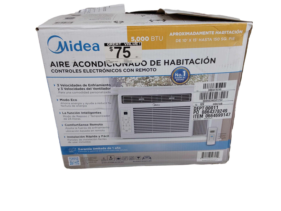 Midea 5000btu White Air Conditioner