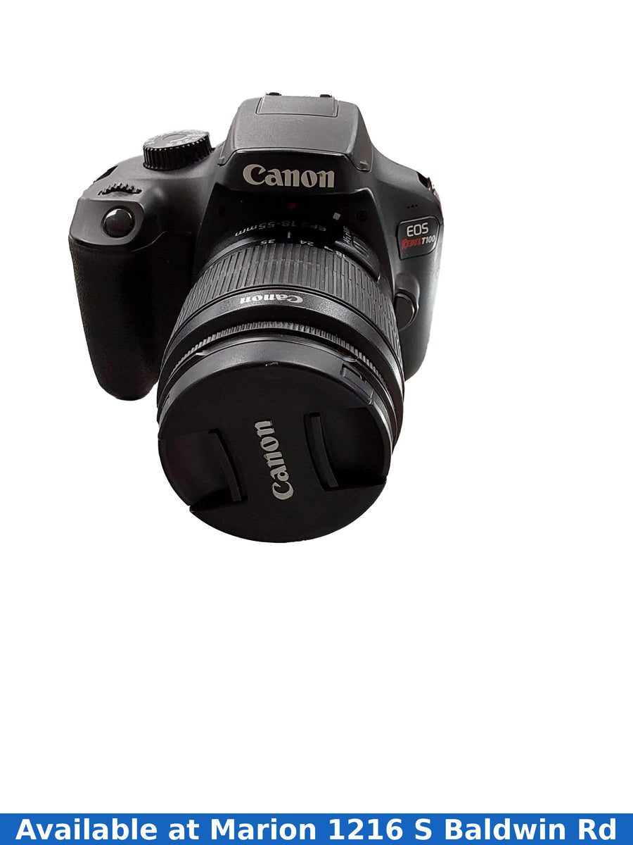 Canon Rebel T100 Black Digital Camera