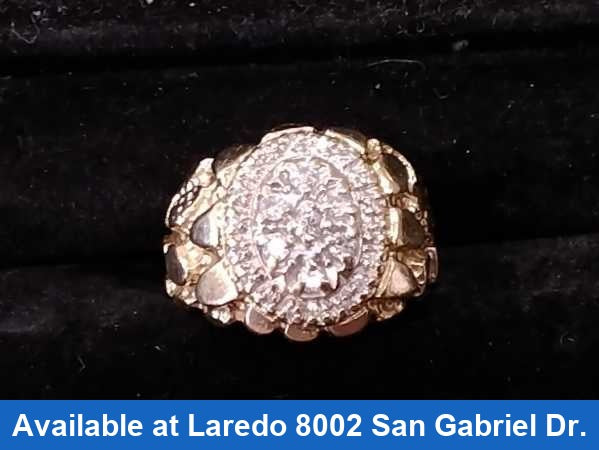 Men's Ring - Yellow Gold 14k (.585) 9.7 grams Size 8