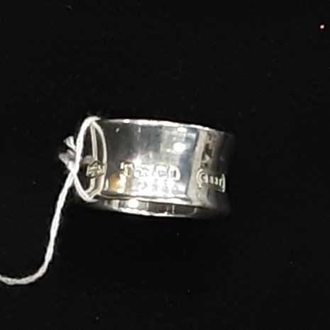 Ring - Wedding Band - Silver 13 grams Size 9