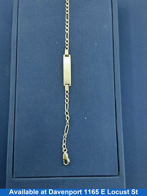 ID Bracelet - Yellow Gold 14k (.585) 3 grams 5 inch