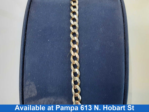 Figaro Bracelet - Yellow Gold 14k (.585) 16.6 grams 8 inch