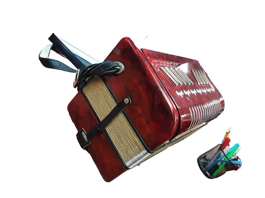 Santamarsala Red Button Accordion