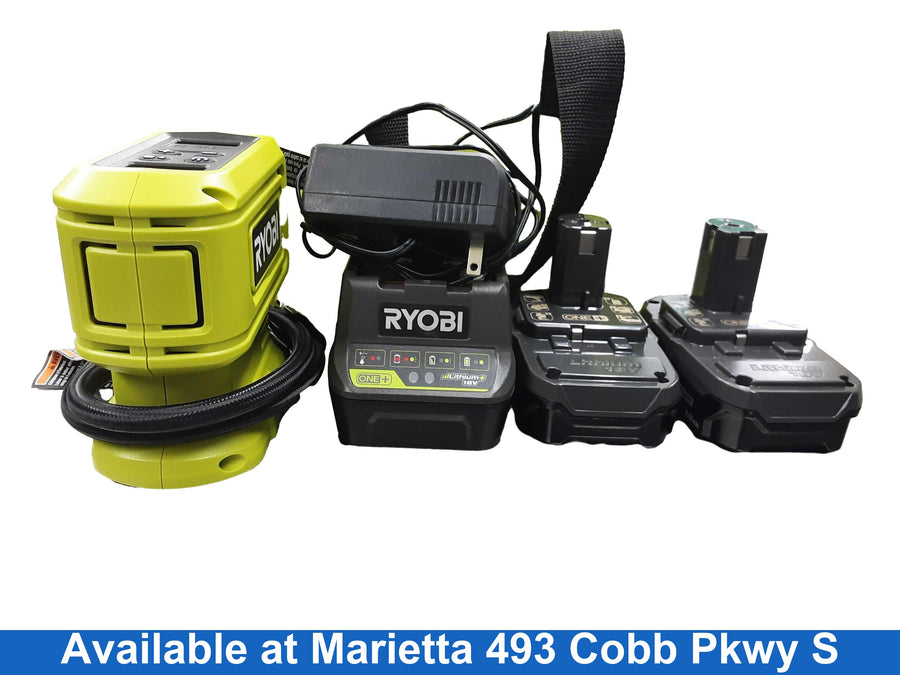 Ryobi Pcl001 Green Inflator