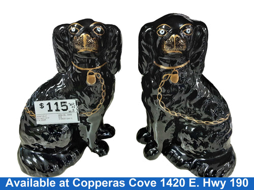 Jackfield Spaniel Dogs Black Other Collectible