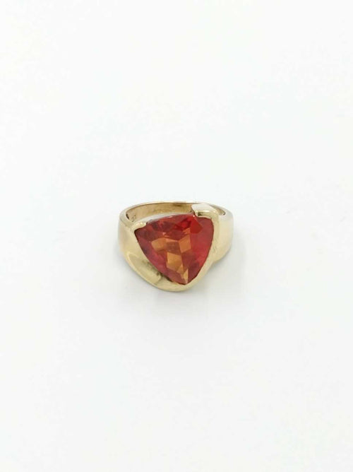 Women's Ring - Yellow Gold 10k (.417) 5.2 grams Size 7.5