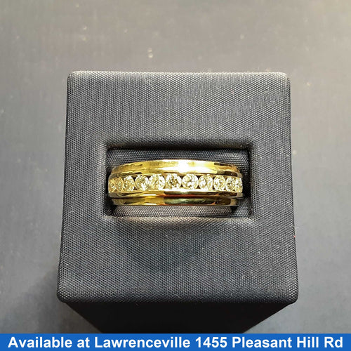 Ring - Wedding Band - Yellow Gold 10k (.417) 4.6 grams Size 20