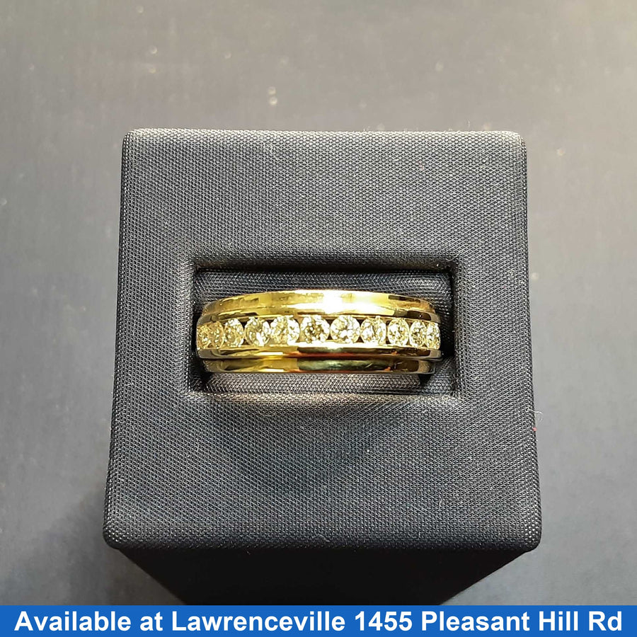 Ring - Wedding Band - Yellow Gold 10k (.417) 4.6 grams Size 20
