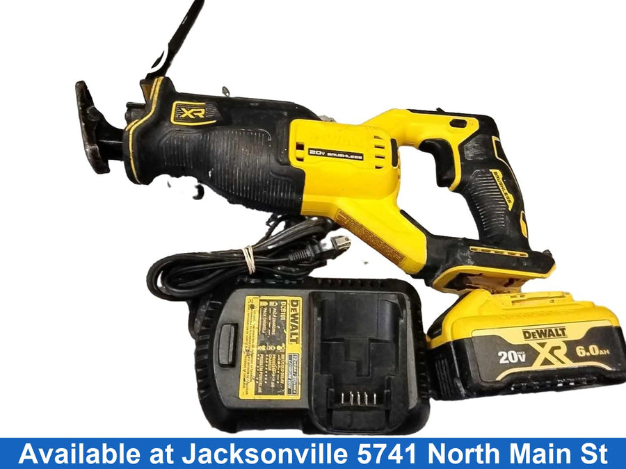 Dewalt Dcs382 Yellow Cordless Reciprocating Saw