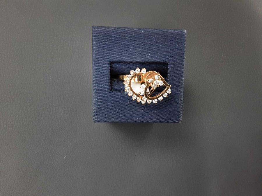 Women's Ring - Yellow Gold 10k (.417) 4.4 grams Size 9