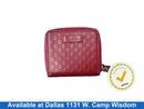 Gucci 449395-525040 Red Wallet