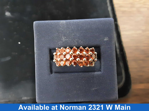 Women's Ring - Yellow Gold 10k (.417) 4.4 grams Size 6.5