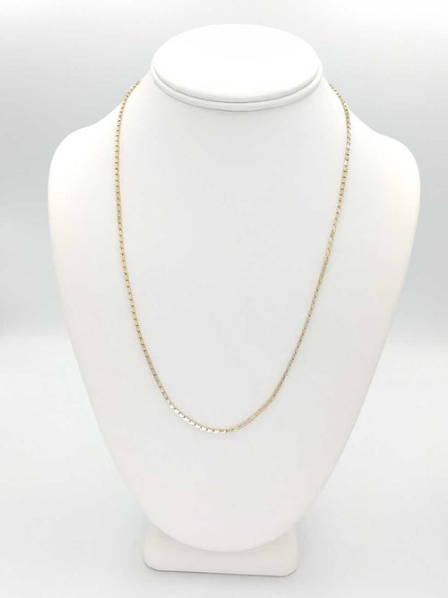 Box Chain - Yellow Gold 14k (.585) 9 grams 20 inch